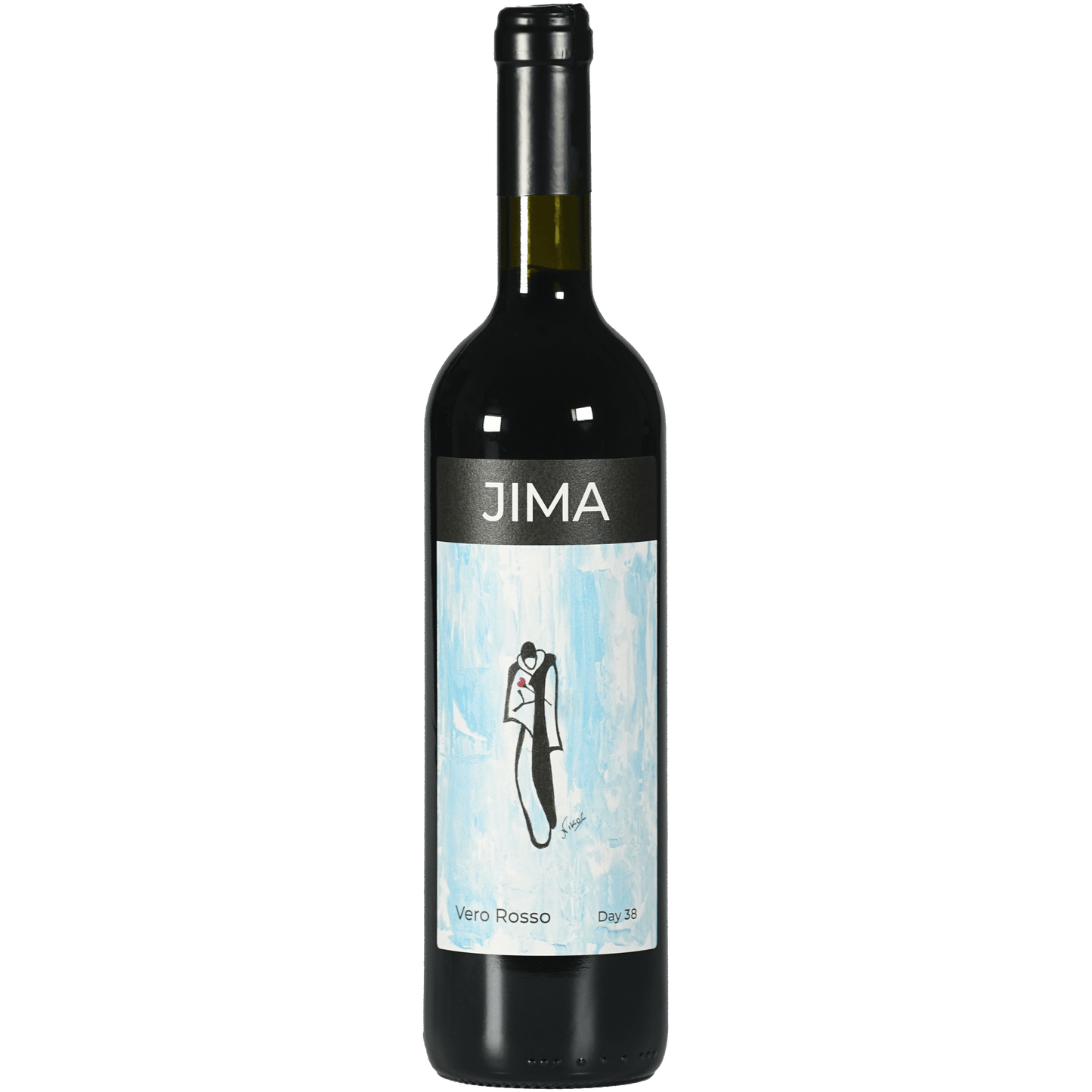 Jima - Vero Rosso Field Blend - Day 38 - Merlot, Bekari 0,75 L - vin naturel