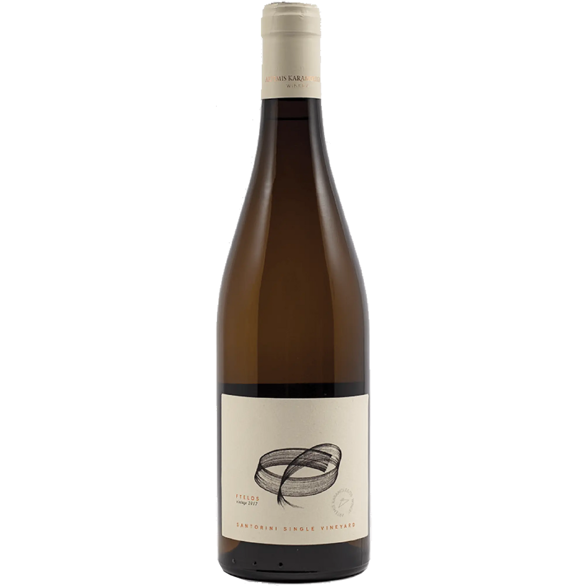 Karamolegos Ftelos Single Vineyard PDO 2021 – Assyrtiko fra Santorini
