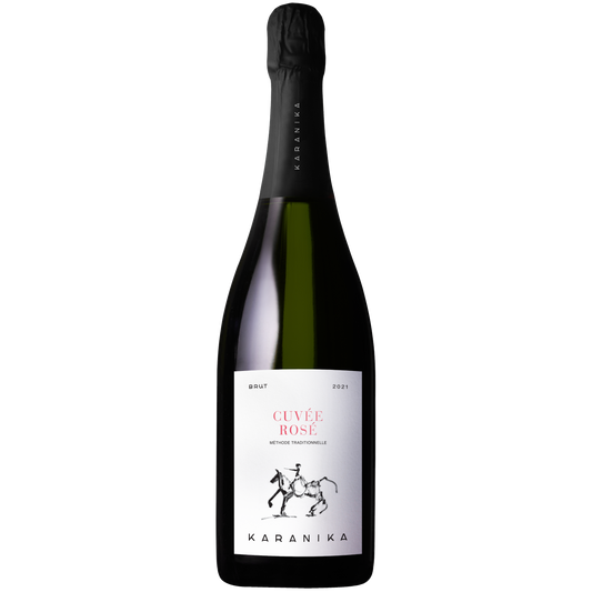 Karanika - Extra Brut Cuvée Rosé - 0,75 L - vin naturel