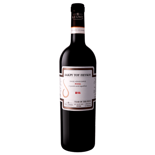 Kechris - Tåren fra Pinien - Retsina af Assyrtiko, traditionel betegnelse - 0,75 L
